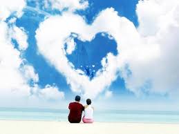 amor romantico nuve